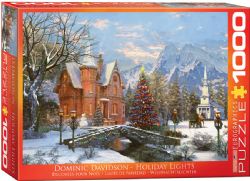 EUROGRAPHICS CASSE-TÊTE 1000 PIÈCES - DÉCORÉES POUR NOËL #6000-0669